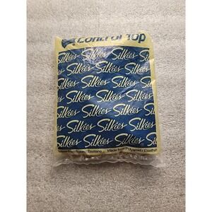 Women's Control Top Pantyhose Silkies‎ Brand 722 Size Medium Beige NIP!